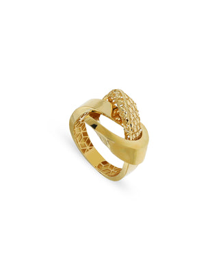 infinity gold ring for women - ROKO  