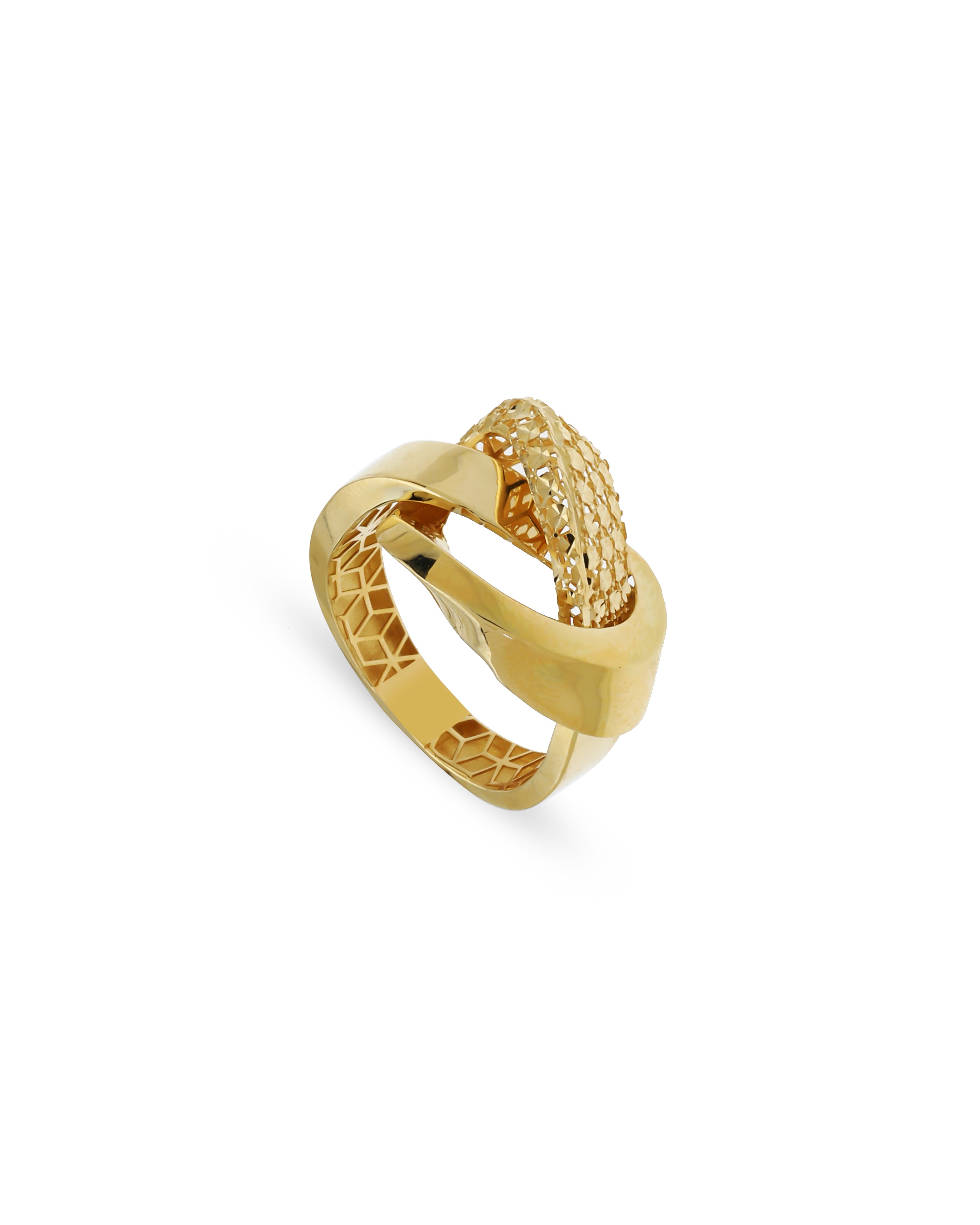 infinity gold ring for women - ROKO  