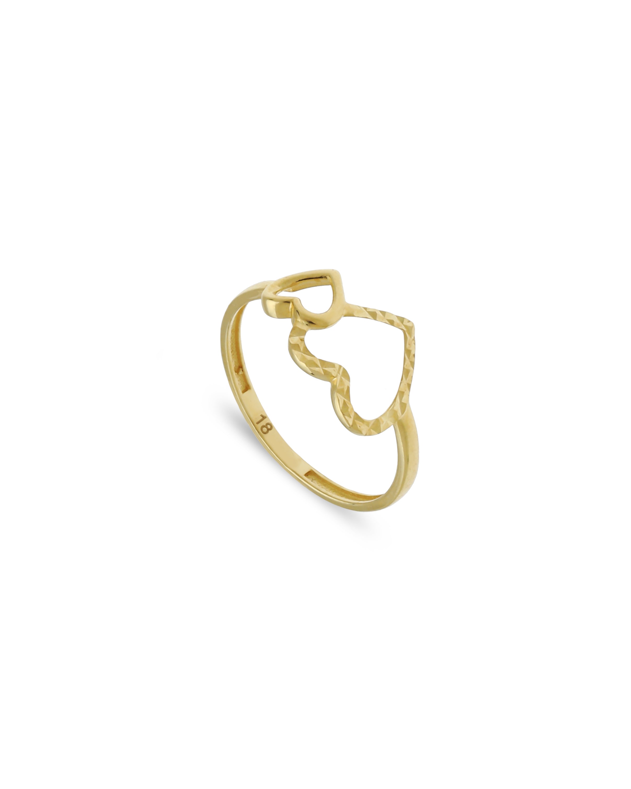 Double Heart Ring ROKO