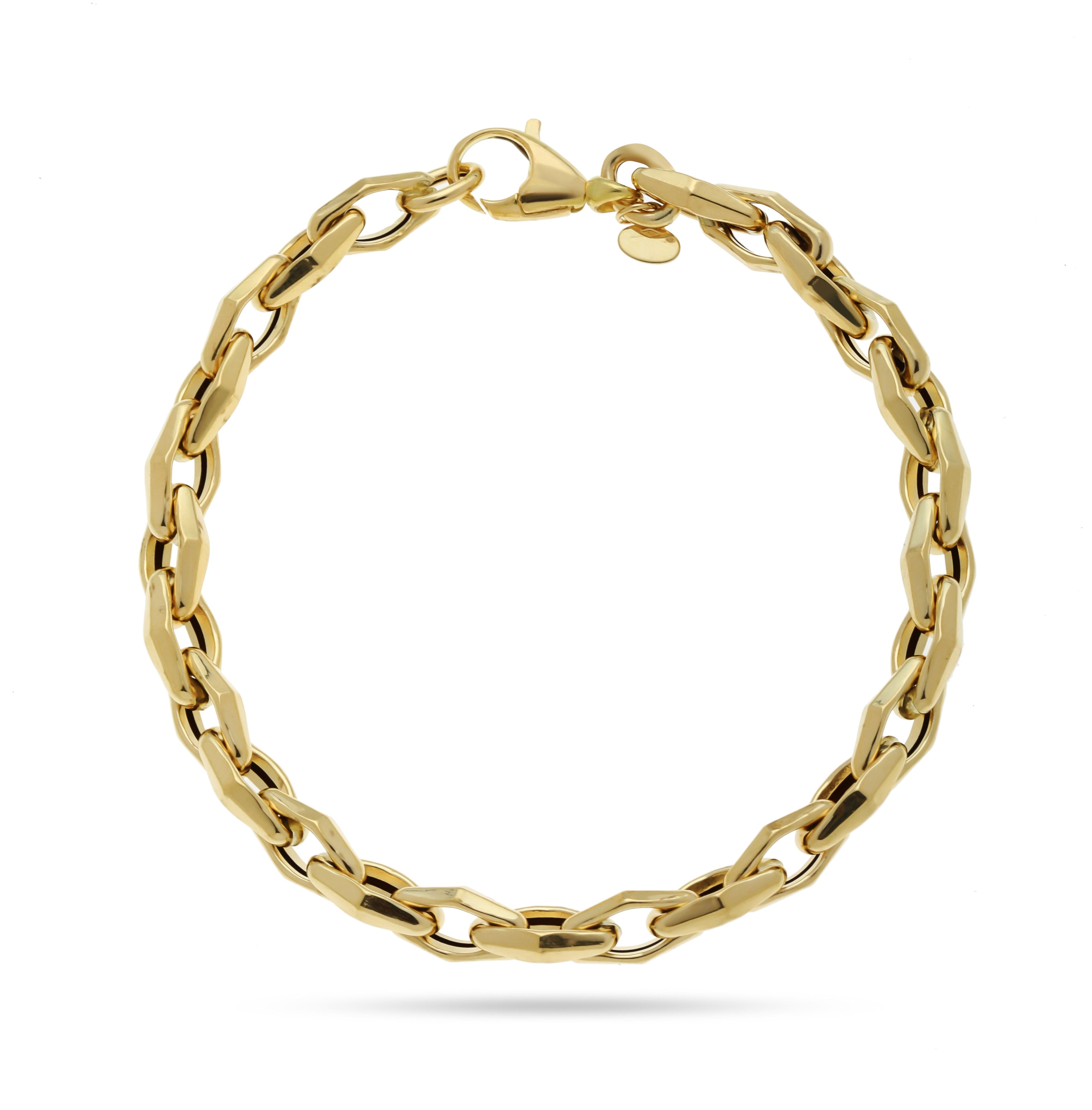 Classic Chain 18K Gold Bracelet ROKO