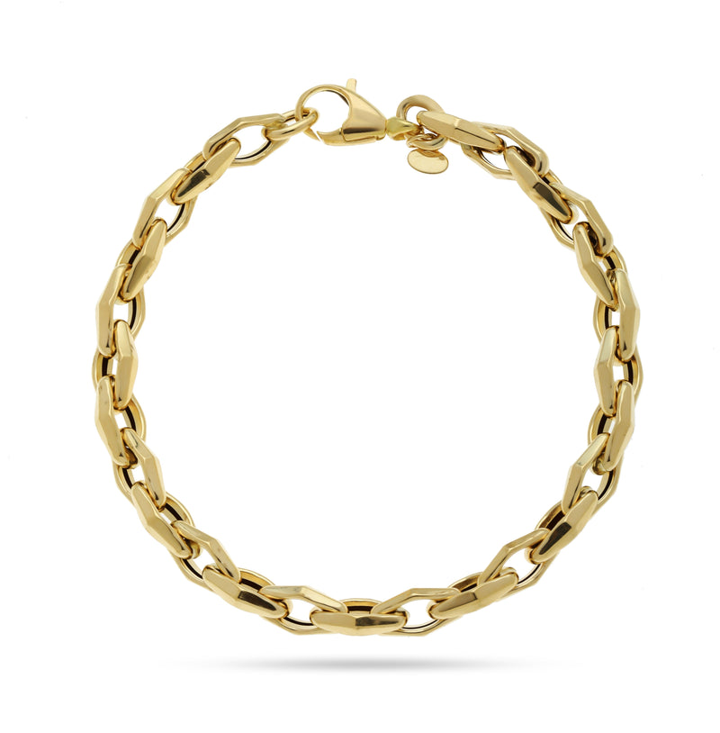 Classic Chain 18K Gold Bracelet ROKO