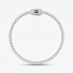 18K White Gold Tennis Bracelet
