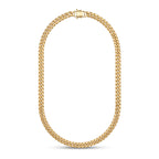 18K Gold Miami Cuban Chain Necklace