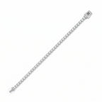 18K White Gold Tennis Bracelet