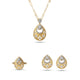 18k Luna Royale Gold Jewelry Set ROKO