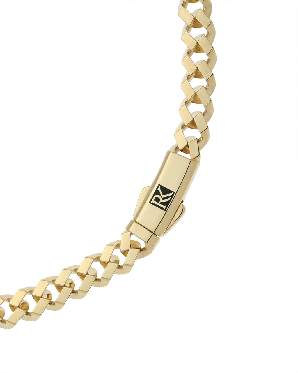 Close up gold necklace women clasp