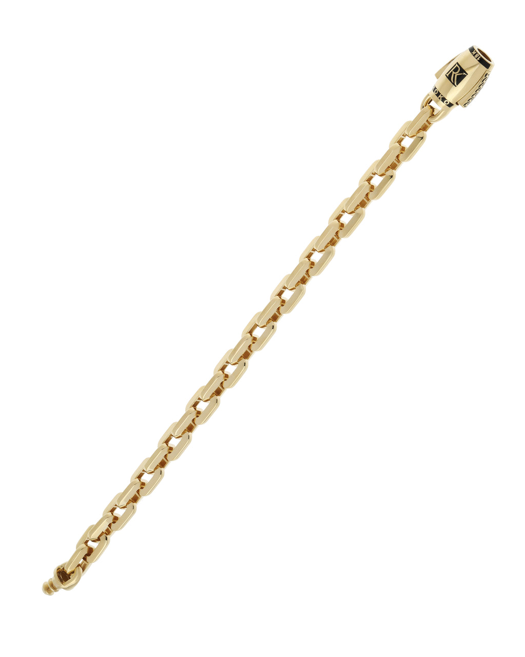 Gold chain bracelet 