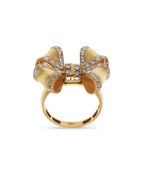 Pinnacle Regal Spark Yellow Gold Ring ROKO