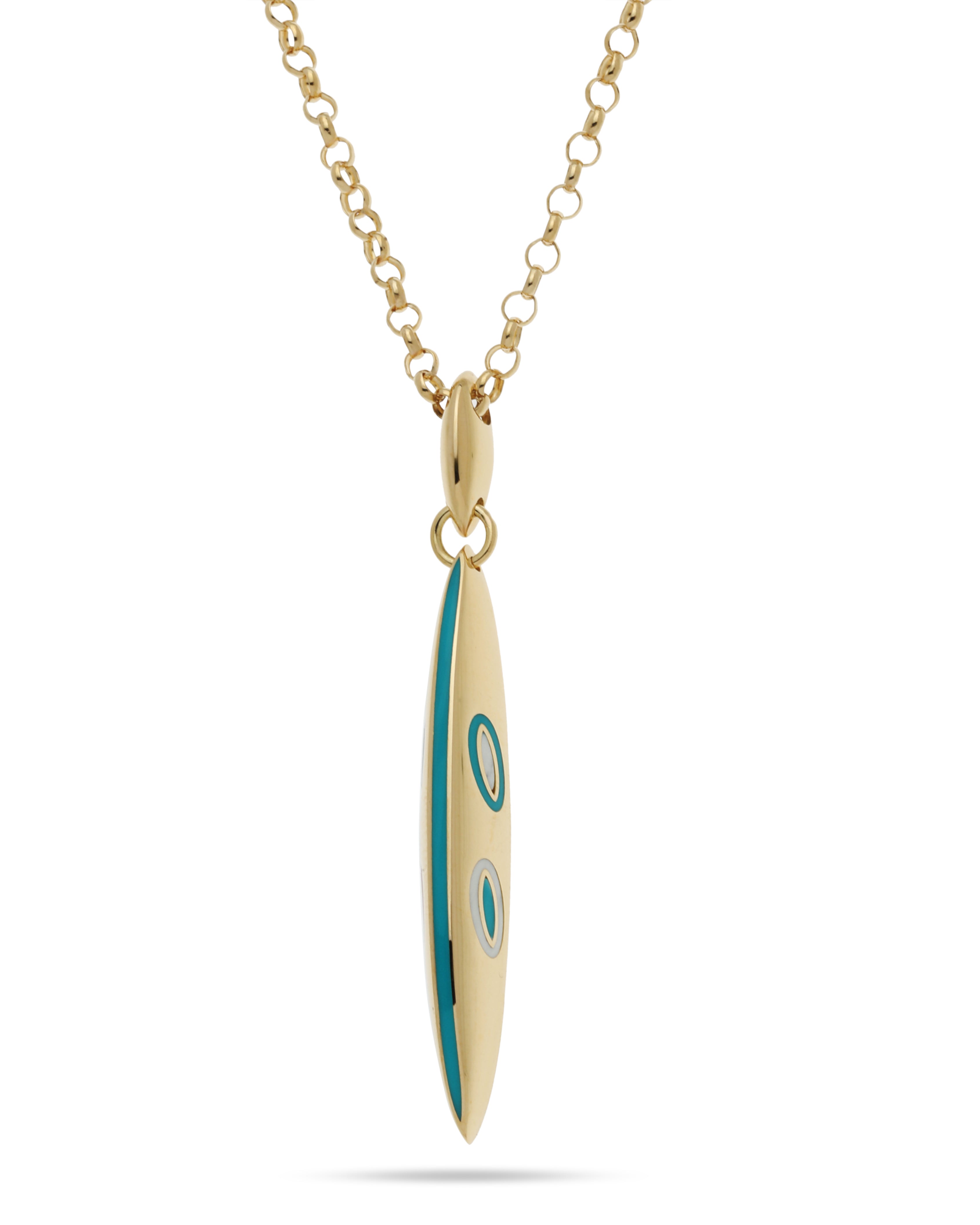 Slim Vertical Bar Necklace ROKO