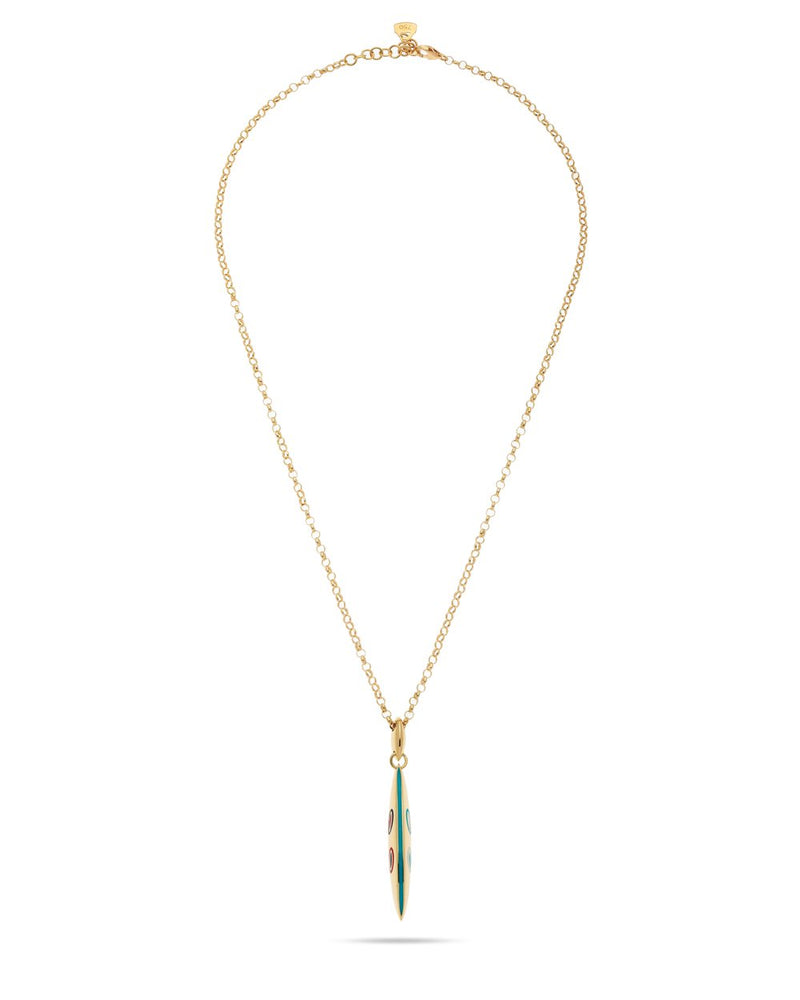 Slim Vertical Bar Necklace ROKO