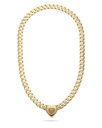 Amour Radiant Flow Yellow Gold Necklace ROKO