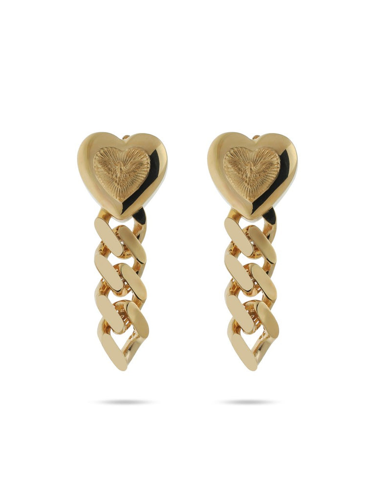 Amour Signature Glow Yellow Gold Earrings ROKO