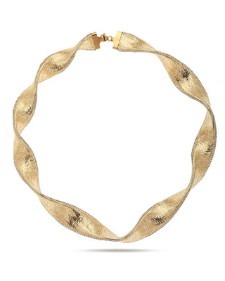 Boundless Infinity Curve Yellow Gold Necklace ROKO