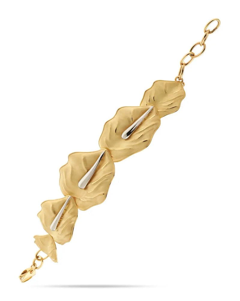 Terra Luxe Band Gold Bracelet ROKO