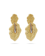 Terra Horizon Glow Gold Earrings ROKO