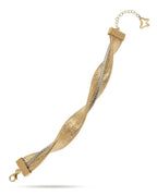 Cosmic Orbit Glow Yellow Gold Necklace ROKO