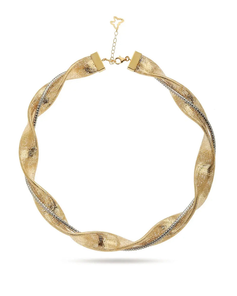 Cosmic Radiance Yellow Gold Necklace ROKO