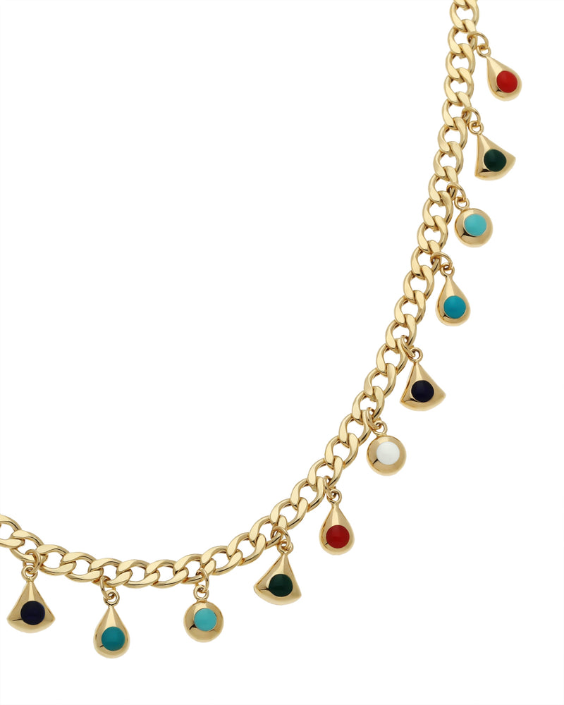 Classic Charm Drop Necklace ROKO