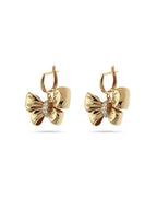 Sovereignty Crown Glow Gold Earrings ROKO