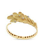 Golden Leaf Accent Gold Bracelet ROKO