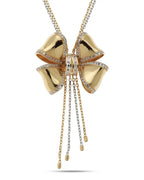 Pinnacle Crown Glow Yellow Gold Necklace ROKO
