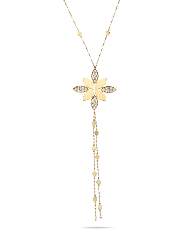 Multicolor Stone Charm Necklace ROKO