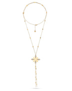 Multicolor Stone Charm Necklace ROKO