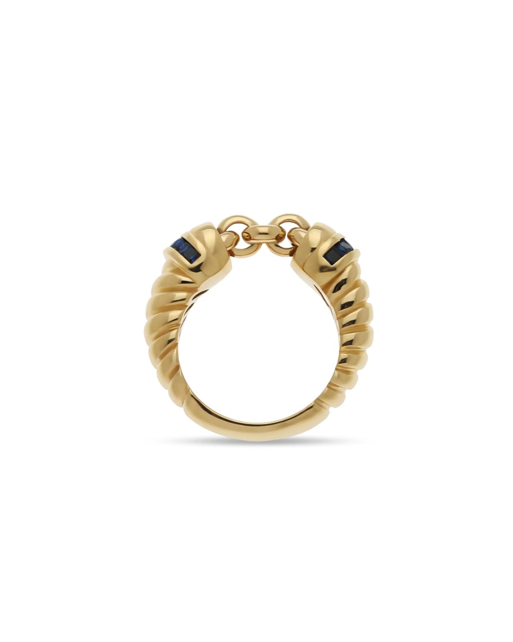 Monarch Imperial Texture Yellow Gold Ring ROKO