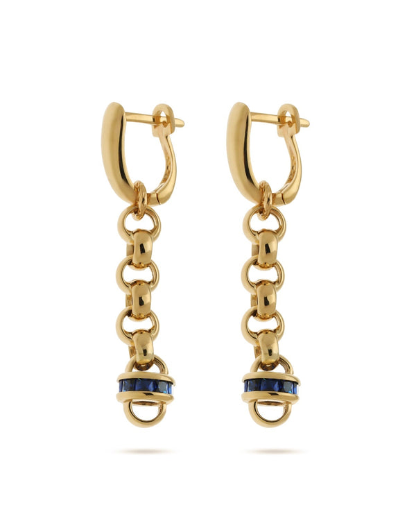 Monarch Regal Drop Gold Earrings ROKO