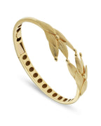 Aurora Royale Leaf Gold Bracelet – 18K Gold Jewellery Dubai ROKO
